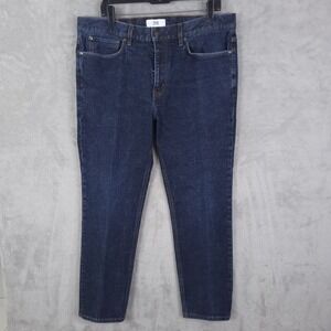 Spoke Jeans Mens 37x28 Blue Denim Pants Japanese Selvedge 14 oz Build B